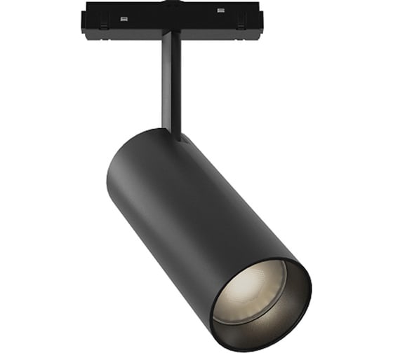 Изображение товара Магнитный трековый светильник ЭРА TRM20-6-7W4K-B для системы NOVA, 48V, 7Вт, 4000К, направленный свет, черный Б0054823