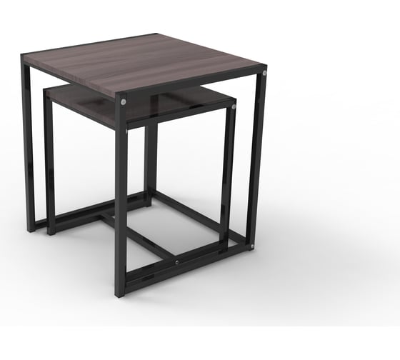 Изображение товара Журнальный столик ТИТАН МЕТА Терса, ясень шимо темный 4670026244113