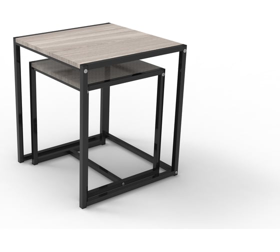 Изображение товара Журнальный столик ТИТАН МЕТА Терса, ясень шимо светлый 4670026244120