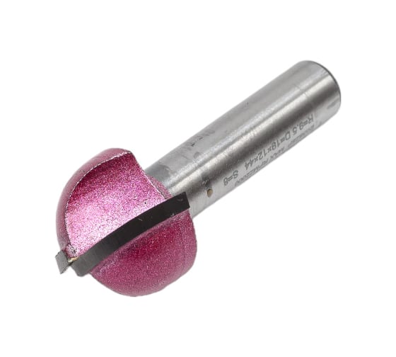 Изображение товара Фреза галтельная полукруг чаша (19x12x48 мм; Z2; R=9.5 мм; хв-к 8 мм) PROCUT 203828P