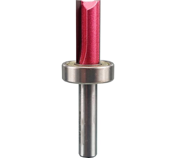 Изображение товара Фреза обгонная (10x25x65 мм; хв-к 8 мм; Z2; верхний подшипник 22 мм; B=8 мм; I=7 мм) PROCUT 152801BP