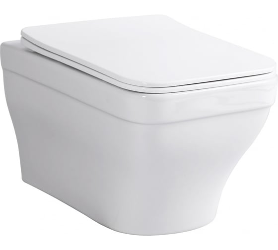 Изображение товара Подвесной унитаз Aquanet Elegant W с сидением (Soft Close-SLIMSEAT), с Rimless 00280960