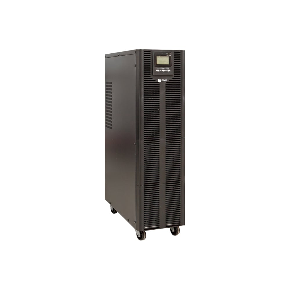 Источник бесперебойного питания двойного преобразования EKF E-Power SW900G4 10000 ВА напольный, 3/1, 380/230В, c АКБ 16x12В_9Ач SW910G4-T-B31
