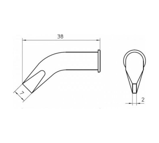 Изображение товара Паяльное жало LHT EX WELLER 54446199