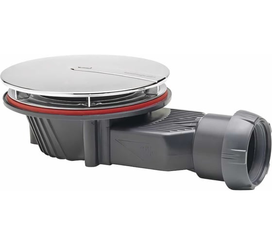 Изображение товара Сифон для душевого поддона Wirquin SLIM сверхплоский сухой затвор слив D90 мм 30723365