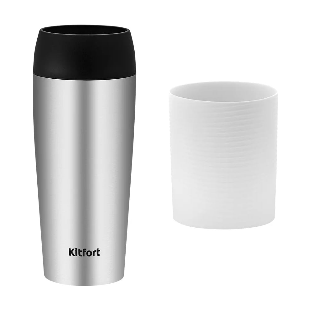 Изображение товара Термокружка KITFORT белая КТ-1224-2 с держанием температуры