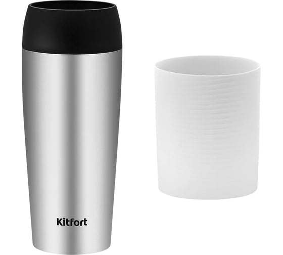 Изображение товара Термокружка KITFORT белая КТ-1224-2