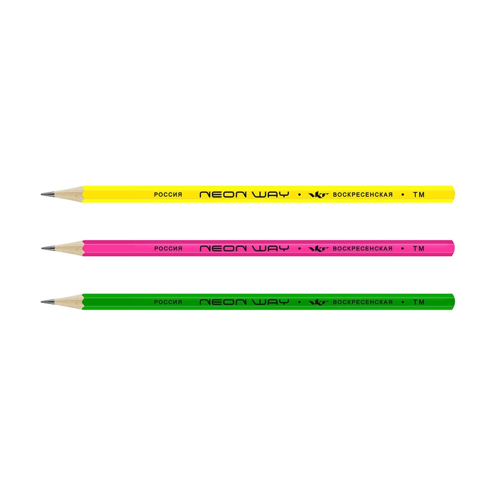 Набор графитных карандашей Воскресенская карандашная фабрика набор для опытов slime фабрика