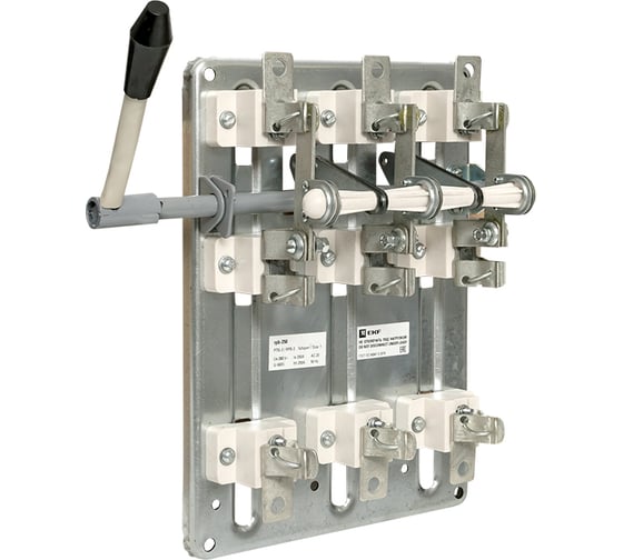 Изображение товара Разъединитель-предохранитель EKF РПБ-2 250А левый привод, без ППН Basic rpb-r-250l