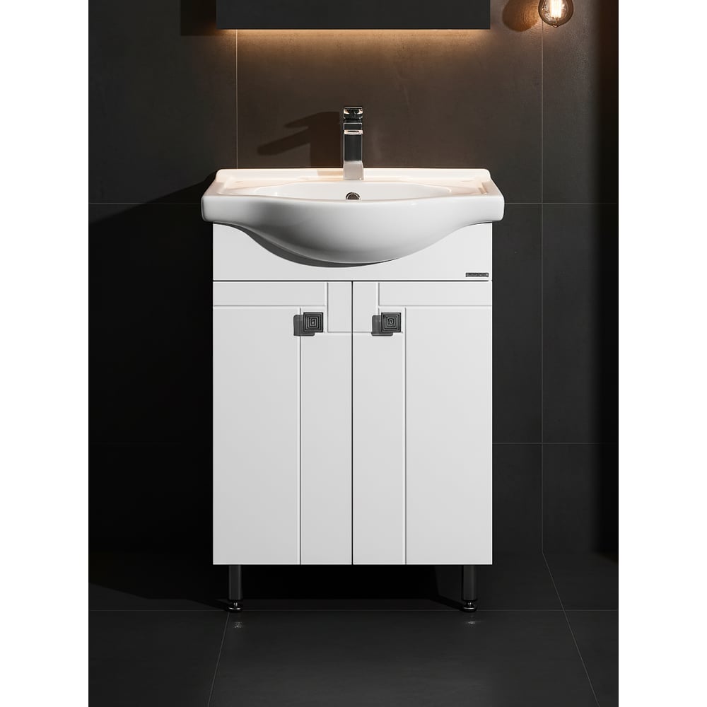 Изображение товара Тумба под раковину AQUATON Фиджи 60 белый современный дизайн