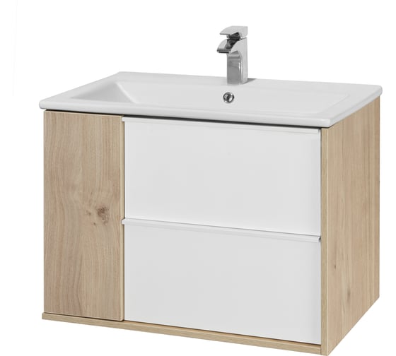 Изображение товара Тумба под раковину AQUATON Бостон 75 дуб эврика 1A252601BN010