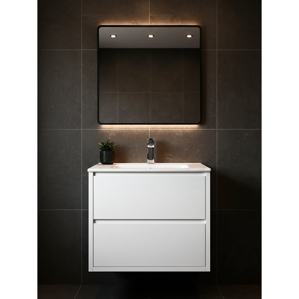 Изображение товара Тумба под раковину AQUATON Римини 60 белый глянец