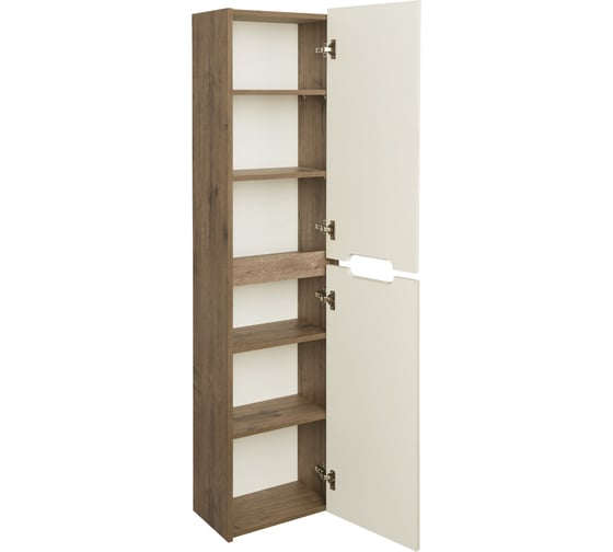 Изображение товара Шкаф - колонна AQUATON Оливия бежевый, дуб велл 1A254603OLVG0