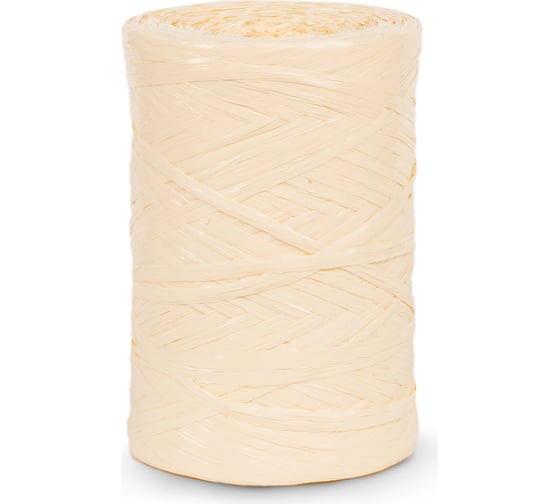 Изображение товара Полипропиленовая нить ЩИТ 800 текс, в бобине, по 0.5 кг, кремовая/ваниль 13967-1