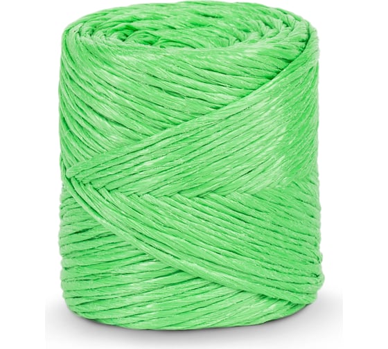 Изображение товара Полипропиленовый шпагат ЩИТ 1600 текс, в бобине, по 0.2 кг, зеленый СС 13965-1