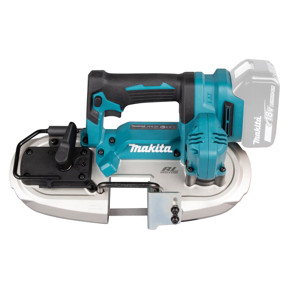 Изображение товара Makita DPB184Z 18В ленточная пила без аккумулятора, 0-190 м/мин