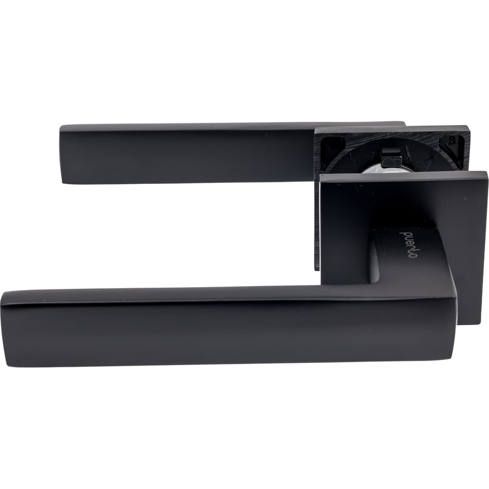 Изображение товара Дверная ручка PUERTO Куббаито черный серия SLIM 541-03