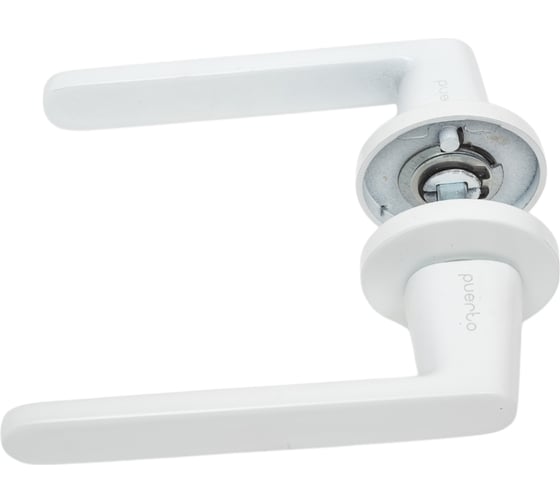 Изображение товара Дверная ручка PUERTO Фрапе, серия SLIM, матовый супер белый INAL 545-06 slim MSW