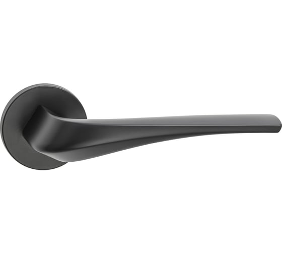 Изображение товара Дверная ручка PUERTO Соффиони, серия SLIM, черный INAL 547-06 slim B