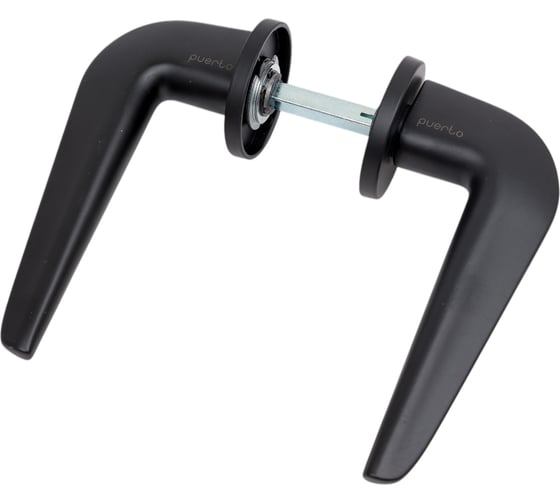 Изображение товара Дверная ручка PUERTO Макиато, серия SLIM, черный INAL 544-06 slim B