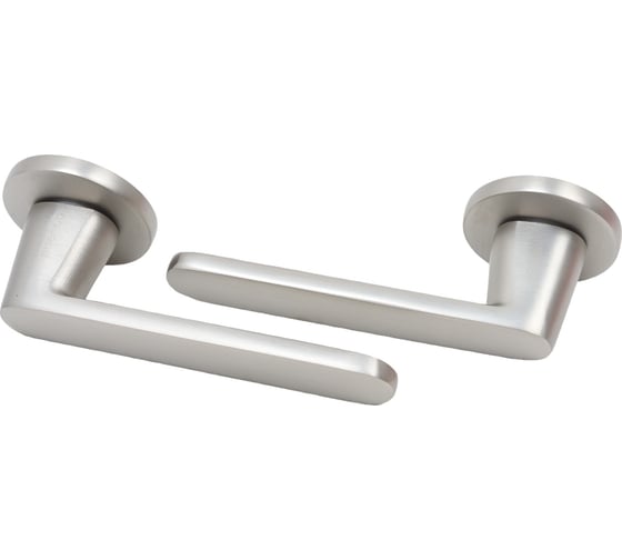 Изображение товара Дверная ручка PUERTO Фрапе, серия SLIM, никель супер матовый INAL 545-06 slim MSN