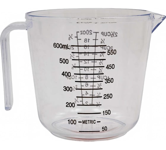 Изображение товара Мерный стакан S-Chief пластик 600 мл 1 шт 635691