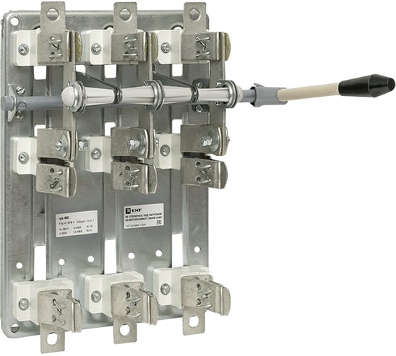 Изображение товара Разъединитель-предохранитель EKF РПБ-4 400А правый привод без ППН Basic rpb-r-400