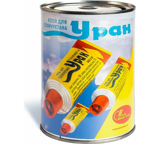 Изображение товара Универсальный водостойкий клей НОВБЫТХИМ Уран банка 1 л 33