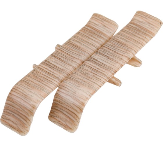 Изображение товара Соединитель для плинтуса DECONIKA (55 мм, 213 Дуб северный, 2 шт.) Д-П55-С-Ф2 213 ДУБ СЕВ