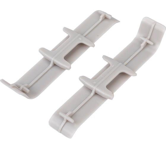 Изображение товара Соединитель для плинтуса DECONIKA (70 мм, 002 Светло-серый, 2 шт.) Д-П70-С-Ф2 002 СВТ СЕР