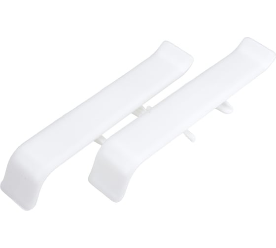 Изображение товара Соединитель для плинтуса DECONIKA (70 мм, 001 Белый, 2 шт.) Д-П70-С-Ф2 001 БЕЛ
