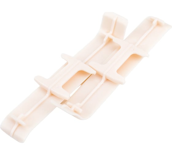 Изображение товара Соединитель для плинтуса DECONIKA (70 мм, 034 Светлая слоновая кость, 2 шт.) Д-П70-С-Ф2 034 СВТ СЛК