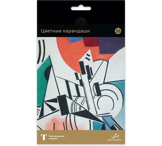 Изображение товара Набор цветных карандашей Vista-Artista Розанова заточенный, 4 шт, 36 цветов 577164