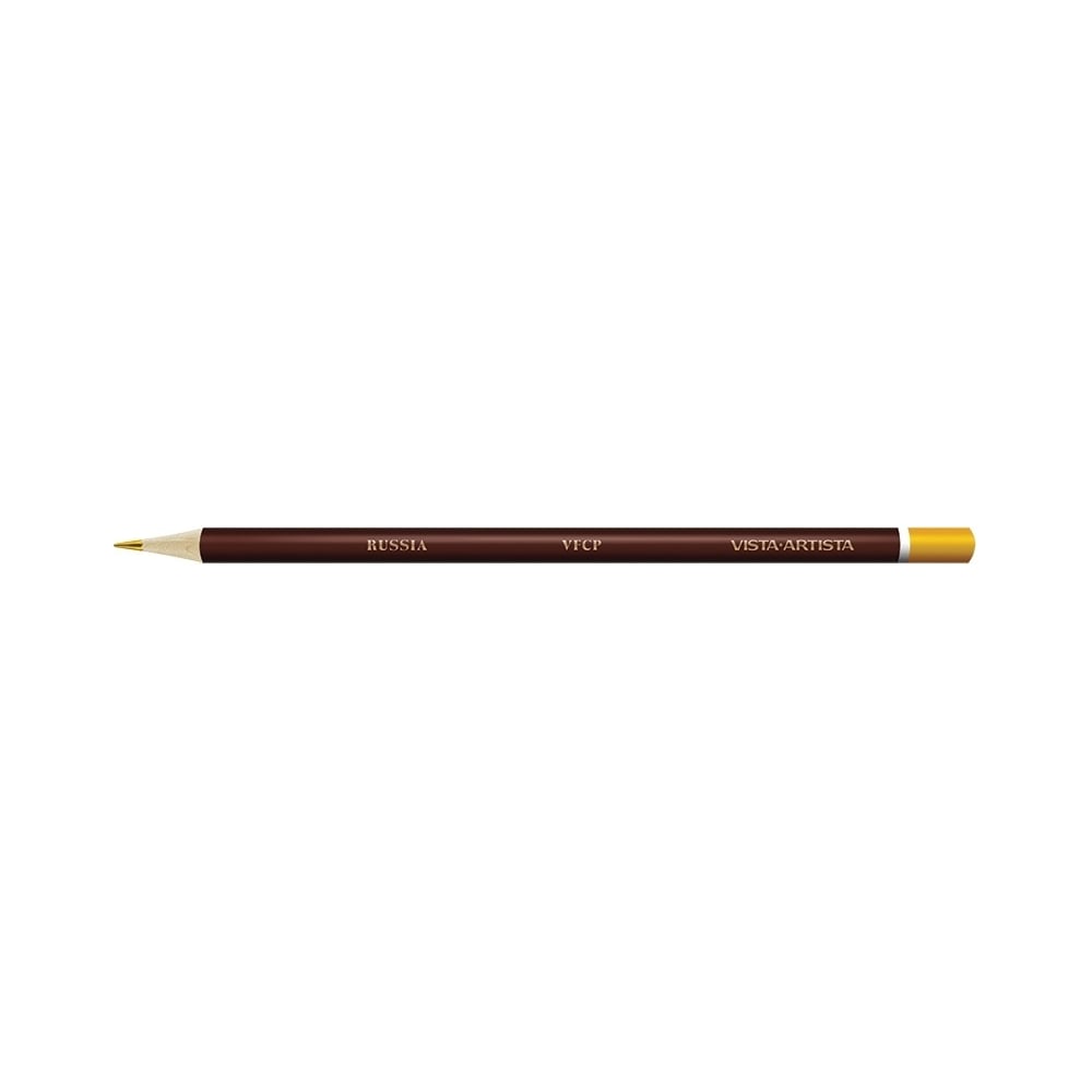 Заточенный цветной карандаш Vista-Artista заточенный трехгранный чернографитный карандаш schoolformat