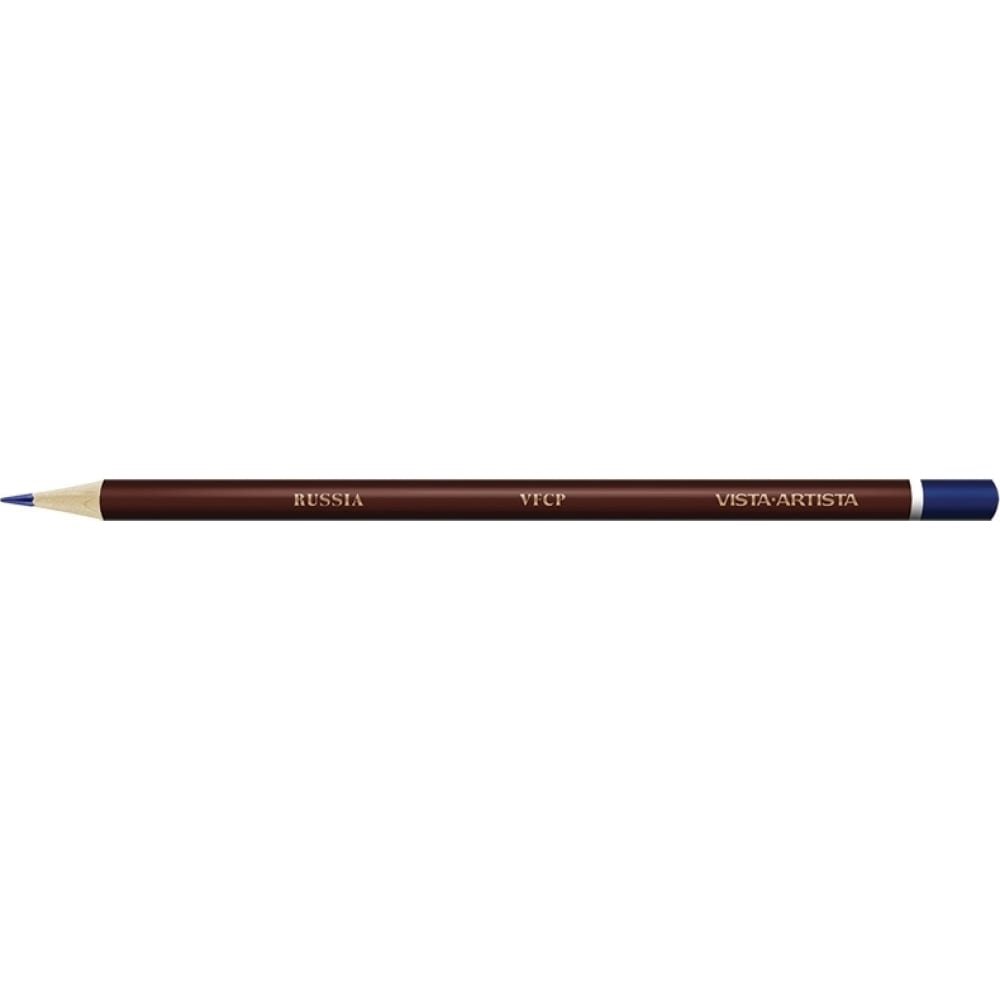 Заточенный цветной карандаш Vista-Artista карандаш чёрнографитный berlingo instinct hb трёхгранный чёрное дерево заточенный