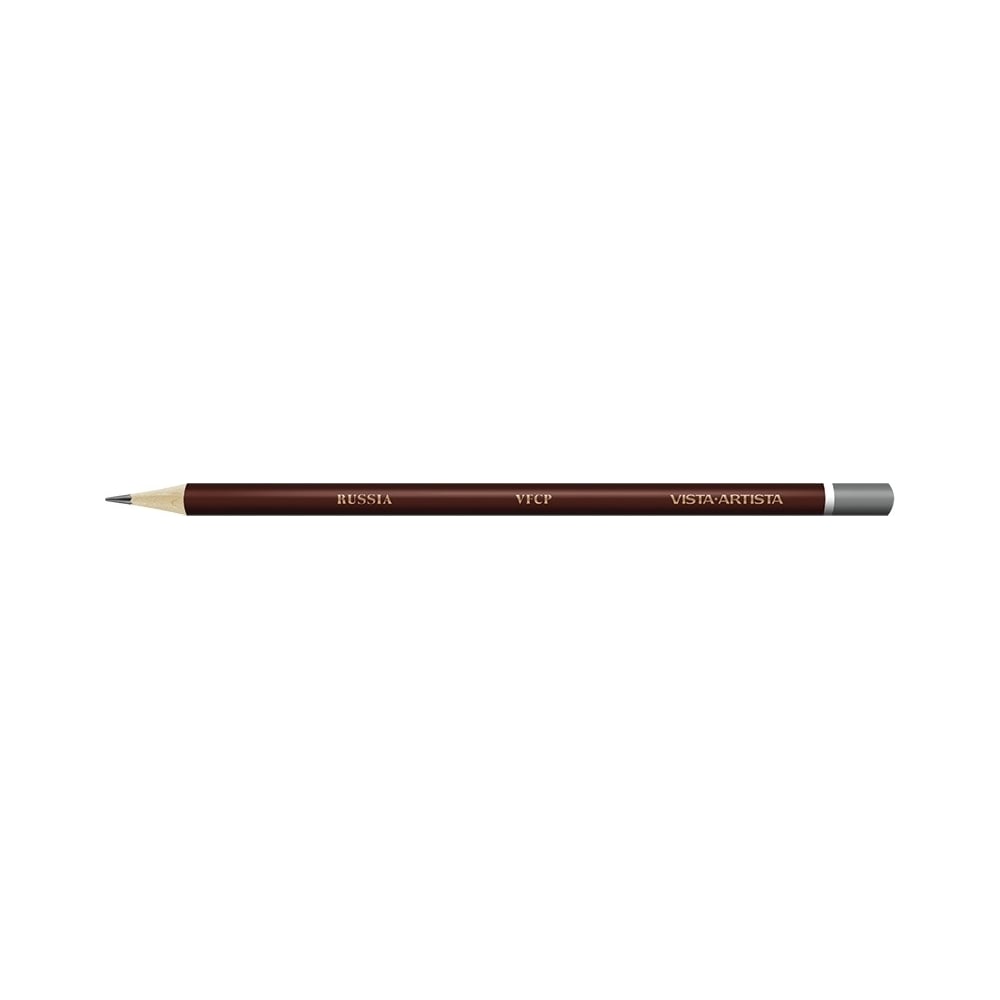 Заточенный цветной карандаш Vista-Artista карандаш чёрнографитный berlingo instinct hb трёхгранный чёрное дерево заточенный