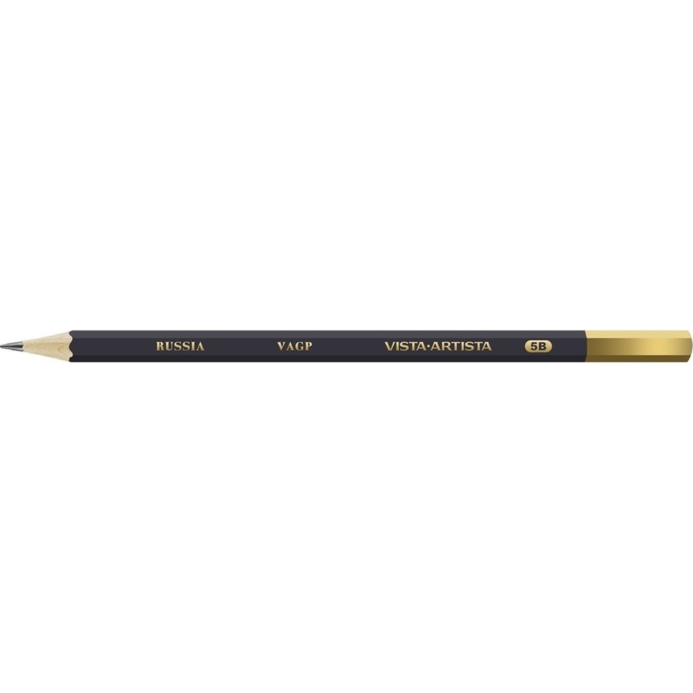Чернографитный карандаш Vista-Artista карандаш чернографитный 2 0 мм happy graphix самолеты hв трёхгранный