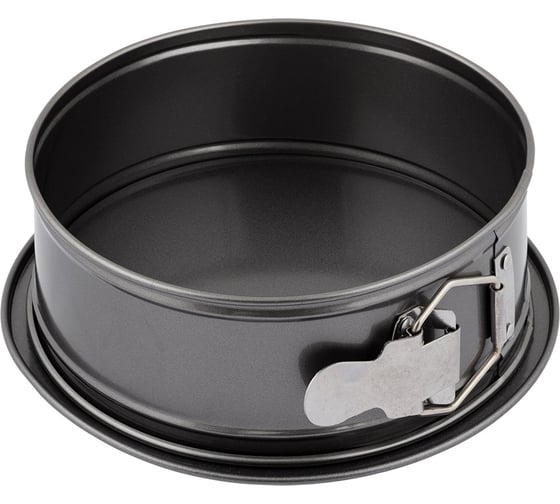 Изображение товара Металлическая разъемная форма S-Chief с увеличенным дном диаметр 18 см серый 636498