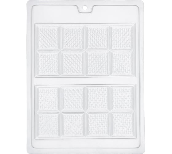 Изображение товара Форма для шоколада S-Chief Плитка шоколада №03 пластик 1 шт 635708