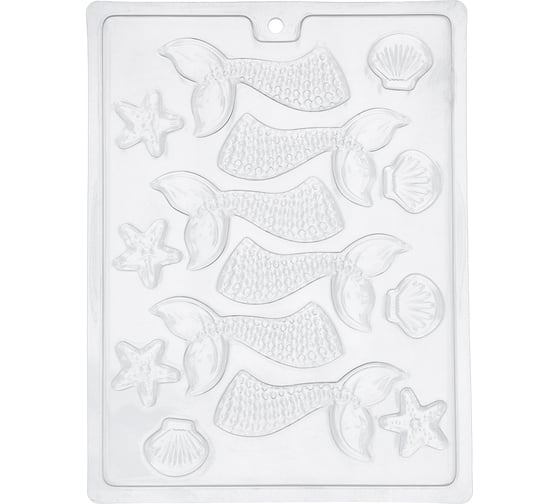 Изображение товара Форма для шоколада S-Chief Хвост русалки №05 пластик 1 шт 635710