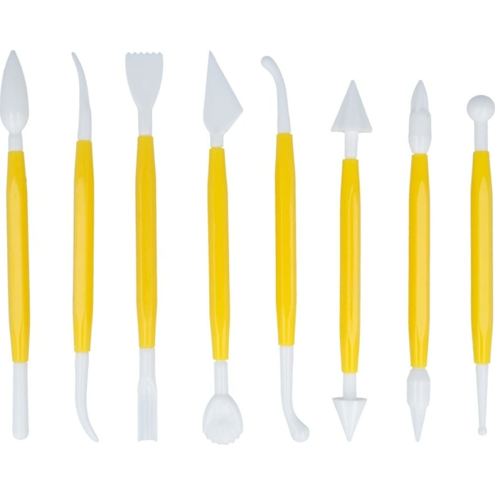 Набор кондитерских инструментов для моделирования S-Chief набор шпателей кондитерских доляна 10 8×7 7 см 4 шт
