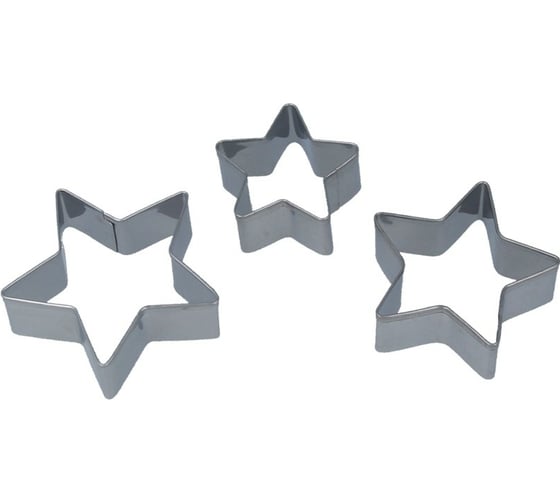Изображение товара Вырубка для теста S-Chief №02 звезда, 3 шт, металл 415381