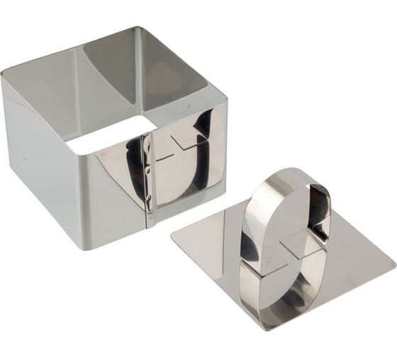 Изображение товара Форма для салатов, гарнира и десерта S-Chief №2 квадрат 82x82 мм 1 шт 452269