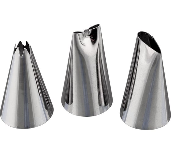 Изображение товара Набор кондитерских насадок S-Chief № 4, металл 452306