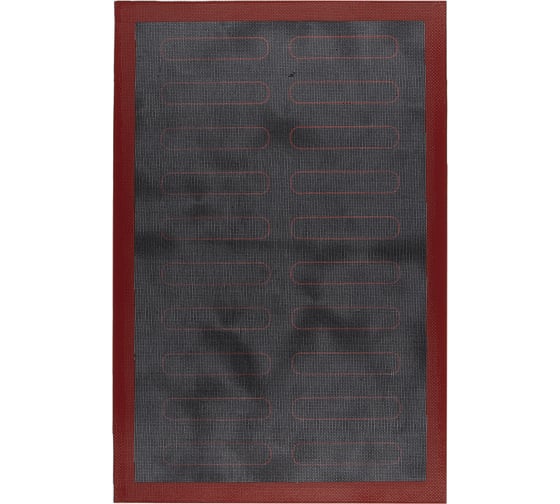 Изображение товара Силиконовый мат для выпечки S-Chief с разметкой для эклеров 58.5 см эклеры 589015