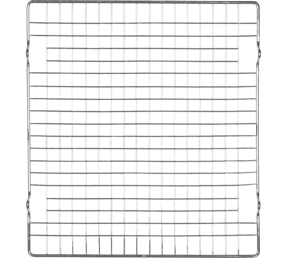 Изображение товара Решетка для глазирования и остывания кондитерских изделий S-Chief металл 28x25.5 см прямоугольная 589366