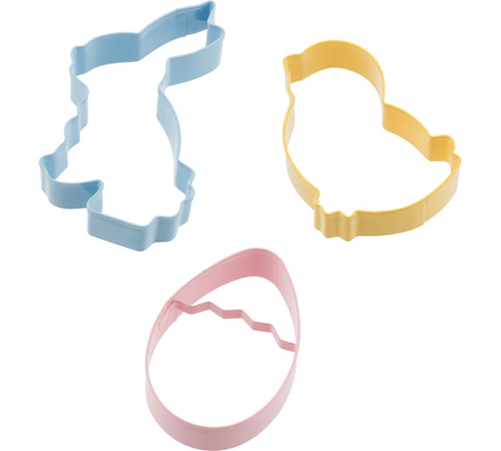 Изображение товара Набор вырубок для теста S-Chief Пасха металл 635539