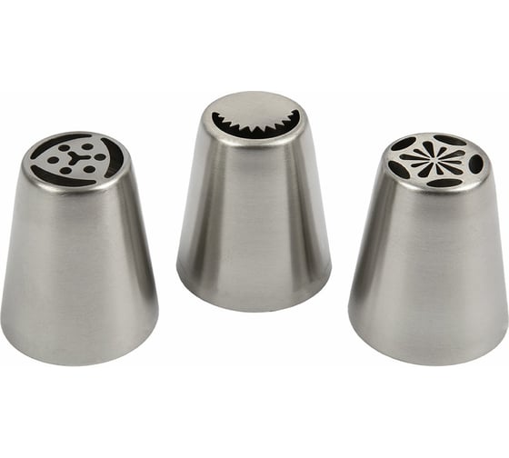 Изображение товара Набор кондитерских насадок S-Chief №02 металл 42 см 635513