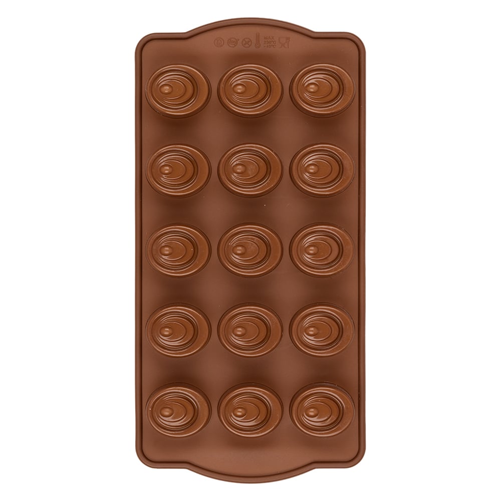Силиконовая форма для конфет S-Chief форма для шоколада и конфет konfinetta медаль 10 ячеек 20×12×2 5 см ячейка 3 3×0 4 см