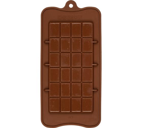 Изображение товара Силиконовая форма для конфет S-Chief 225x108x07 см плитка шоколада - 1 ячейка 553591